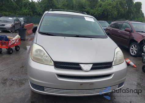 2004 Toyota Sienna Le из США, поврежденный, VIN 5TDBA23C84S007756